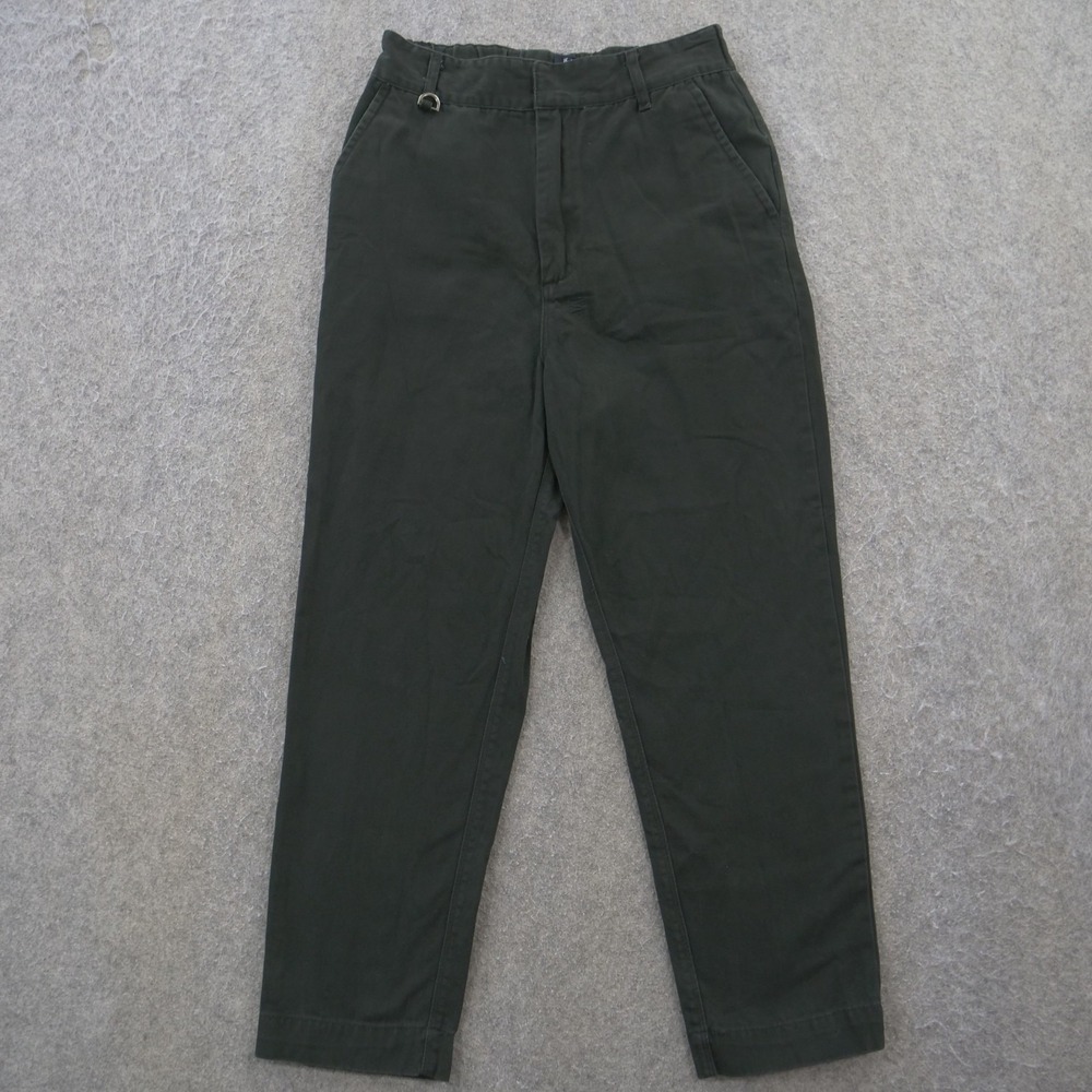 Ksubi Pants Trousers Womens 28 Black Chinos Tapered Wide Leg Streetwear